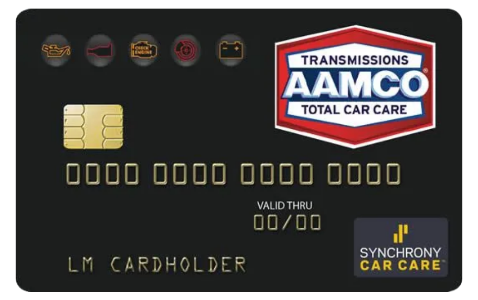 AAMCO Synchrony Car Care Credit Card