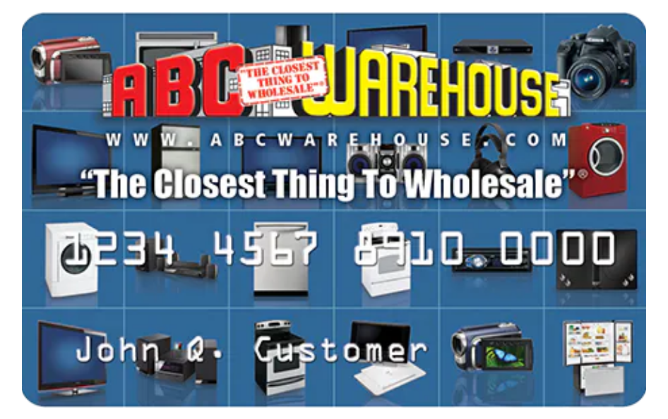 ABC Warehouse Credit Card