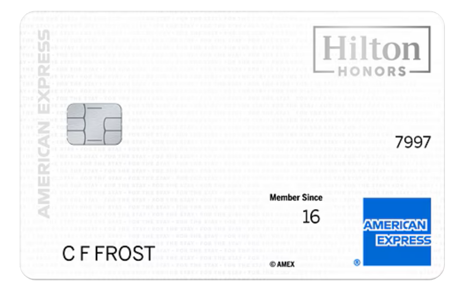 Hilton Honors American Express Card