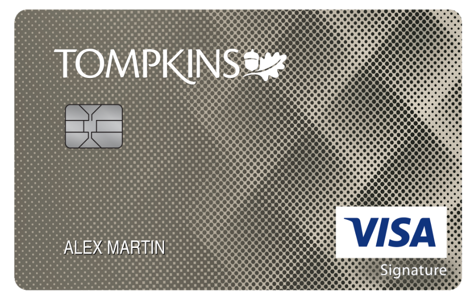 Tompkins Visa® College Real Rewards Card